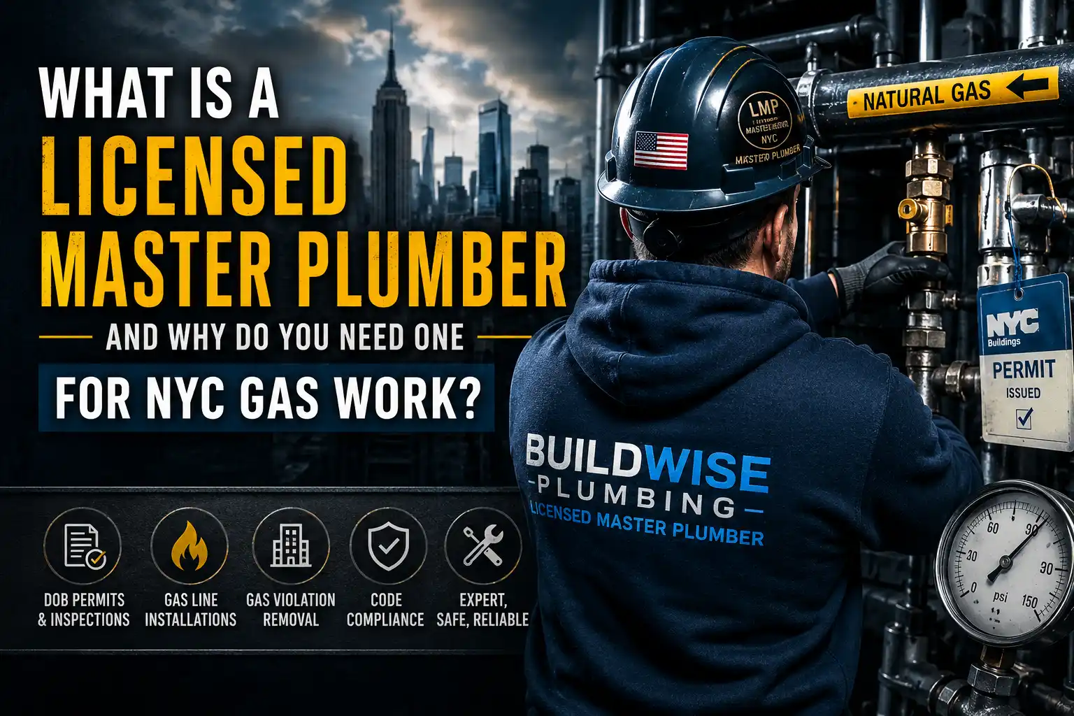 What Is a Licensed Master Plumber and Why Do You Need One for NYC Gas Work?