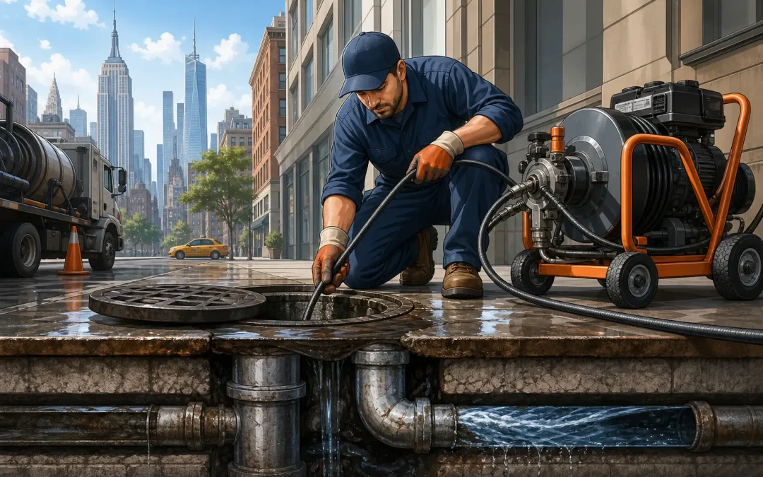 8 Warning Signs Your NYC Building Needs Commercial Drain Cleaning Now
