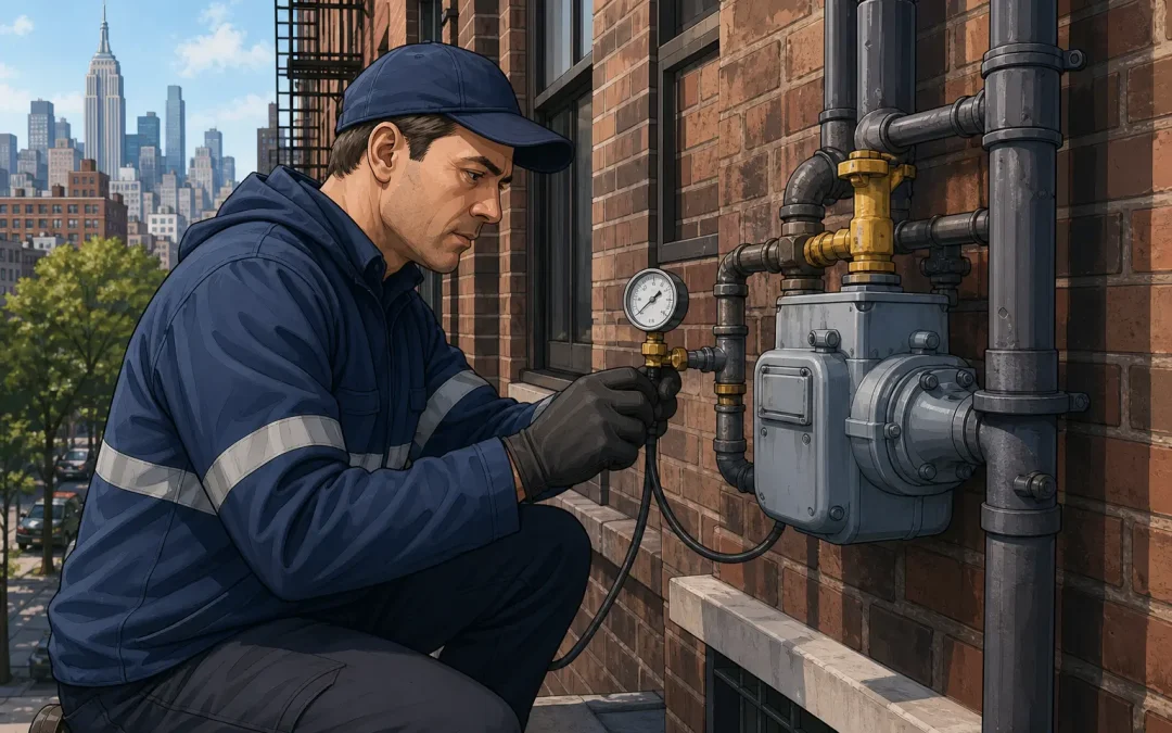 What Actually Happens During a Professional Gas Line Inspection