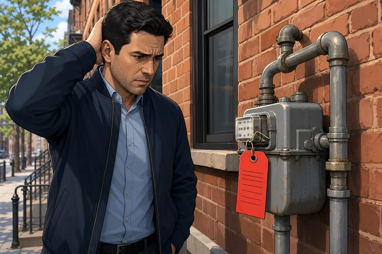 remove gas violation nyc