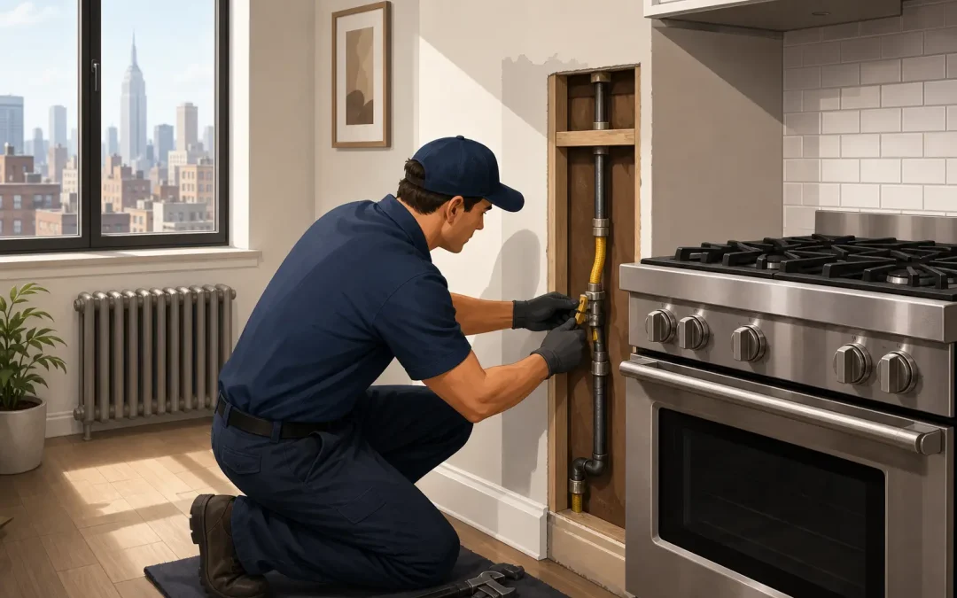 New Gas Stove in NYC? Here’s What Your Gas Line Actually Needs