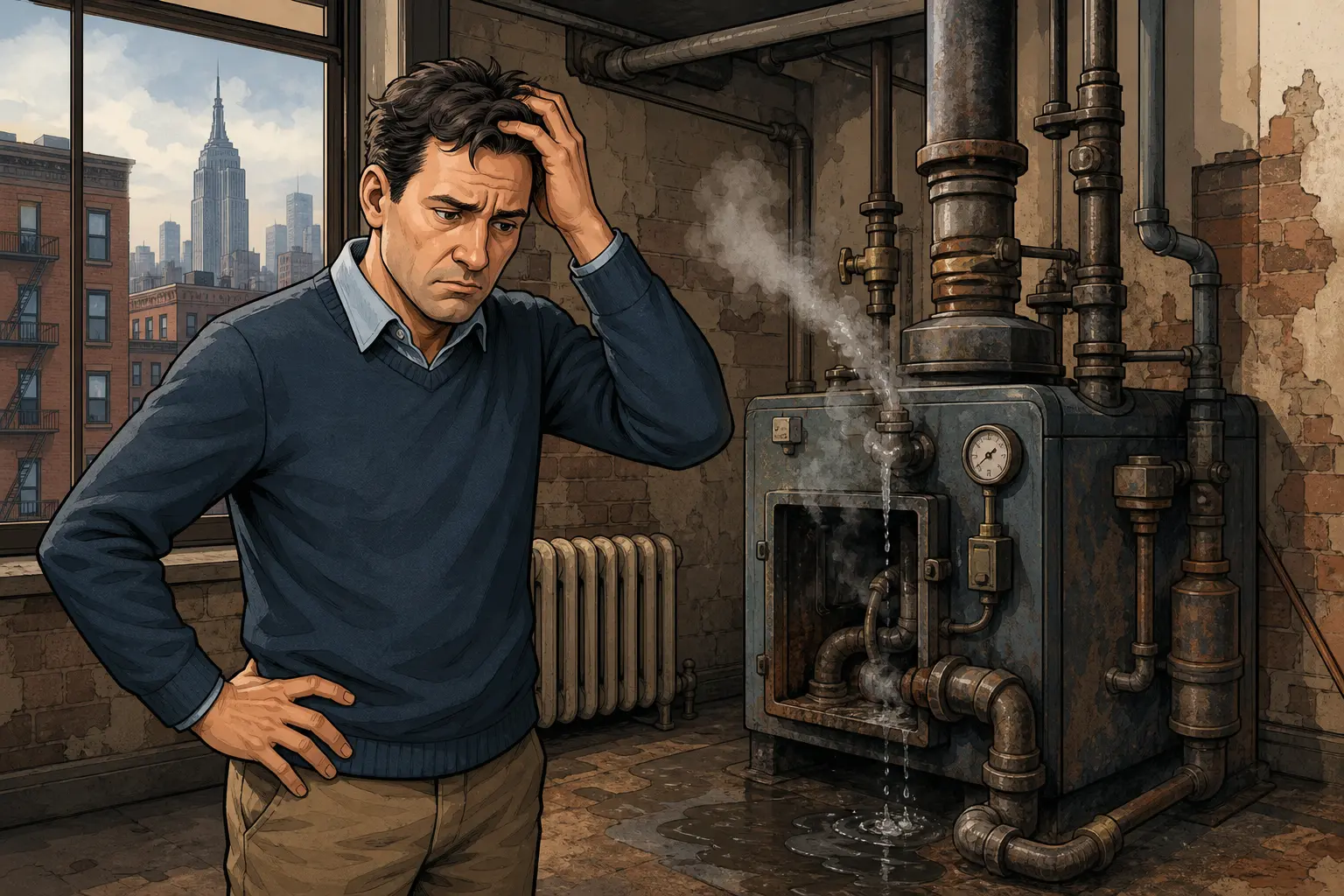 steam heating system failure causes